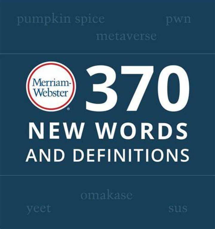 Merriam-Webster dictionary adds 370 new words, including 'yeet', 'lewk' and 'pumpkin spice'