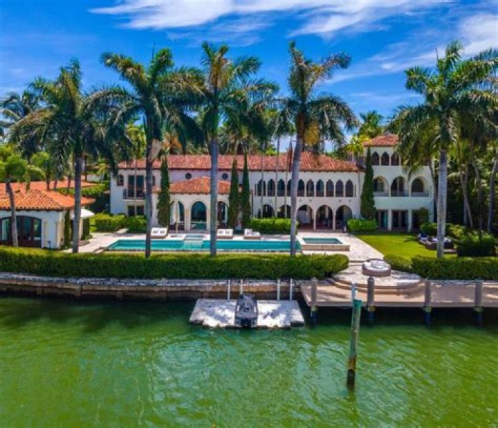 Miami Beach mansion once owned by Colombian drug lord Pablo Escobar