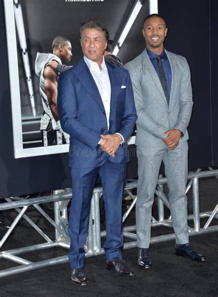 MIchael B. Jordan & Sylvester Stallone in Creed