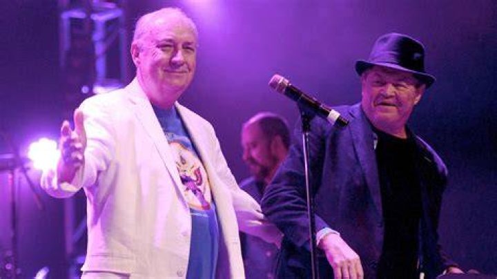 Michael Nesmith, Micky Dolenz and Peter Tork of The Monkees perform at The Greek Theatre on November 10, 2012 in Los Angeles, California.