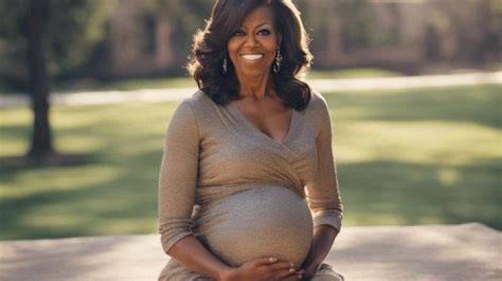 Michele Obama Pregnant Picture: The Story Behind The Iconic Moment