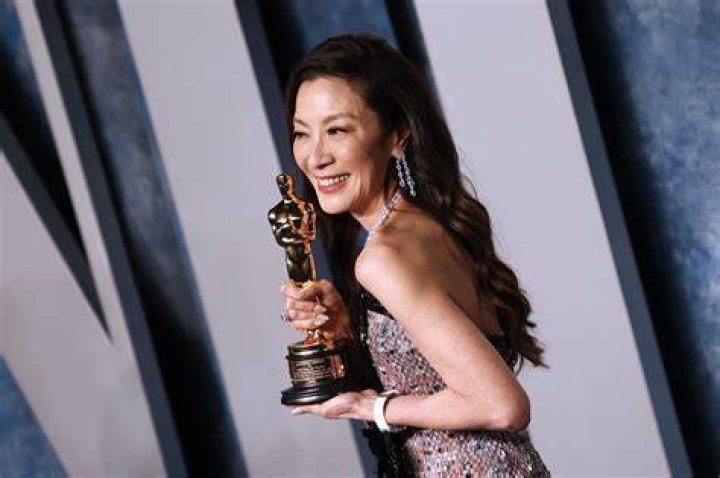 Michelle Yeoh took out best actress at the Screen Actors' Guild awards, and is up for the same award at this year's Oscars. Photo / AP