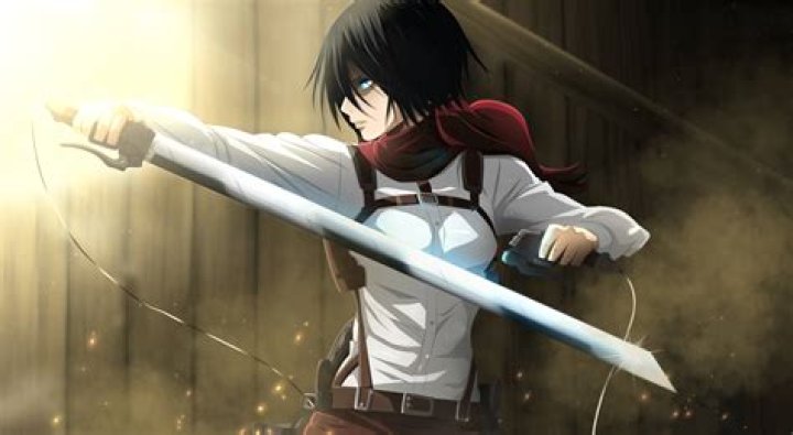 Mikasa in Attack on Titan