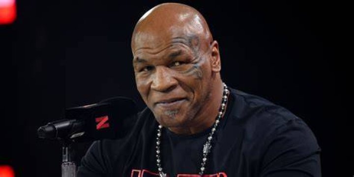 Mike Tyson After Fight