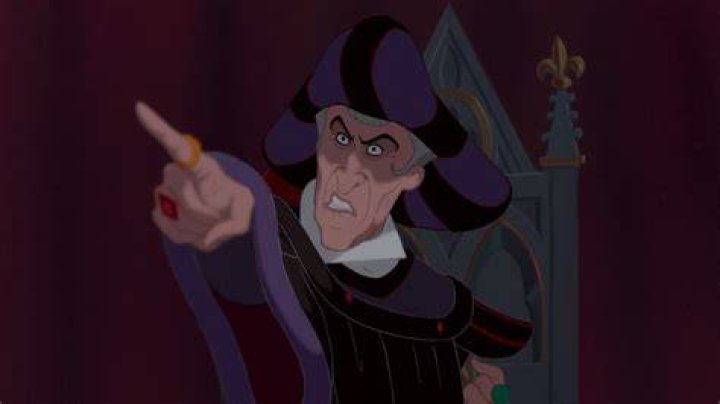 Minister Frollo in The Hunchback of Notre Dame