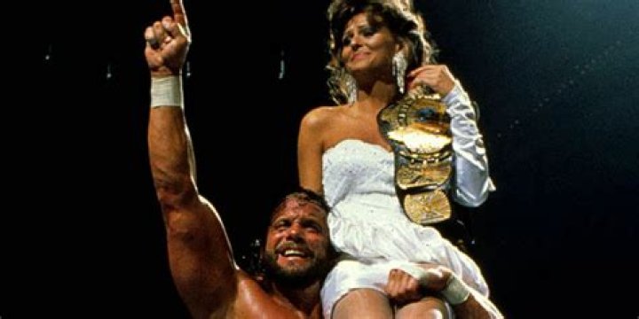 Miss Elizabeth with WWE Championship