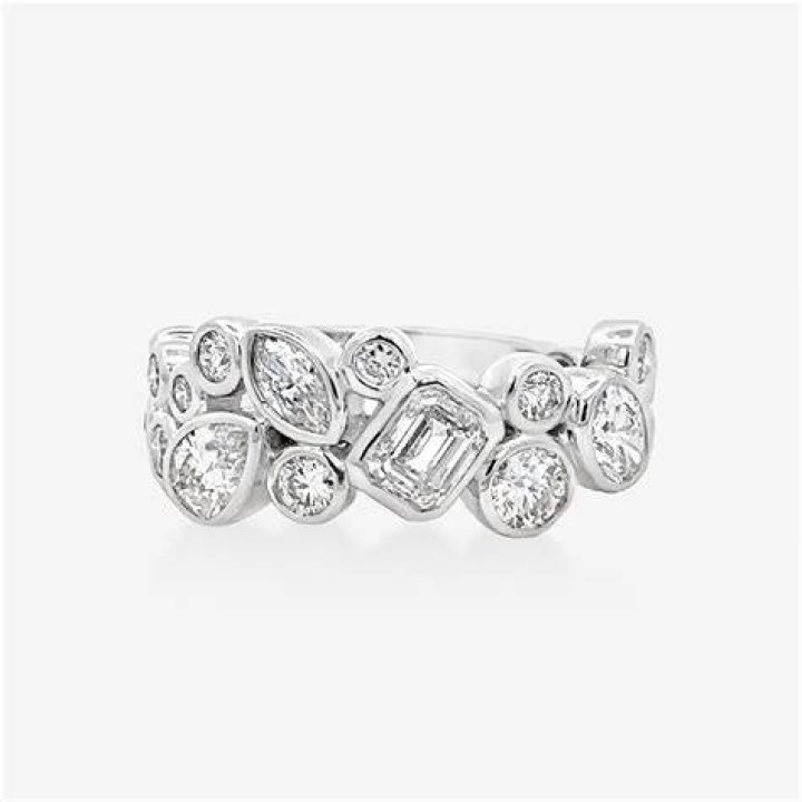 Mixed Shape Diamond Ring Mixed Shape Diamond Ring