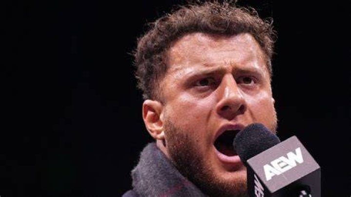 MJF looking arrogant in AEW