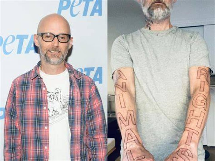 Moby Just Got 'ANIMAL RIGHTS' Tattooed on Both of His Arms