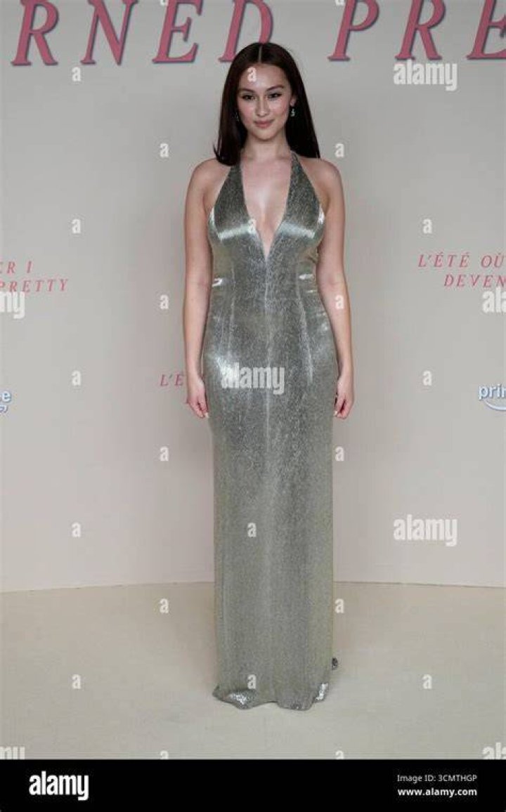 Model Lola Tung during a cocktail party with women in media and entertainment for the launch of Prime Video's The Summer I Turned Pretty