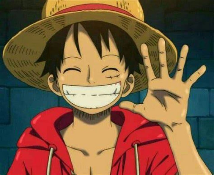 Monkey D. Luffy smiling.