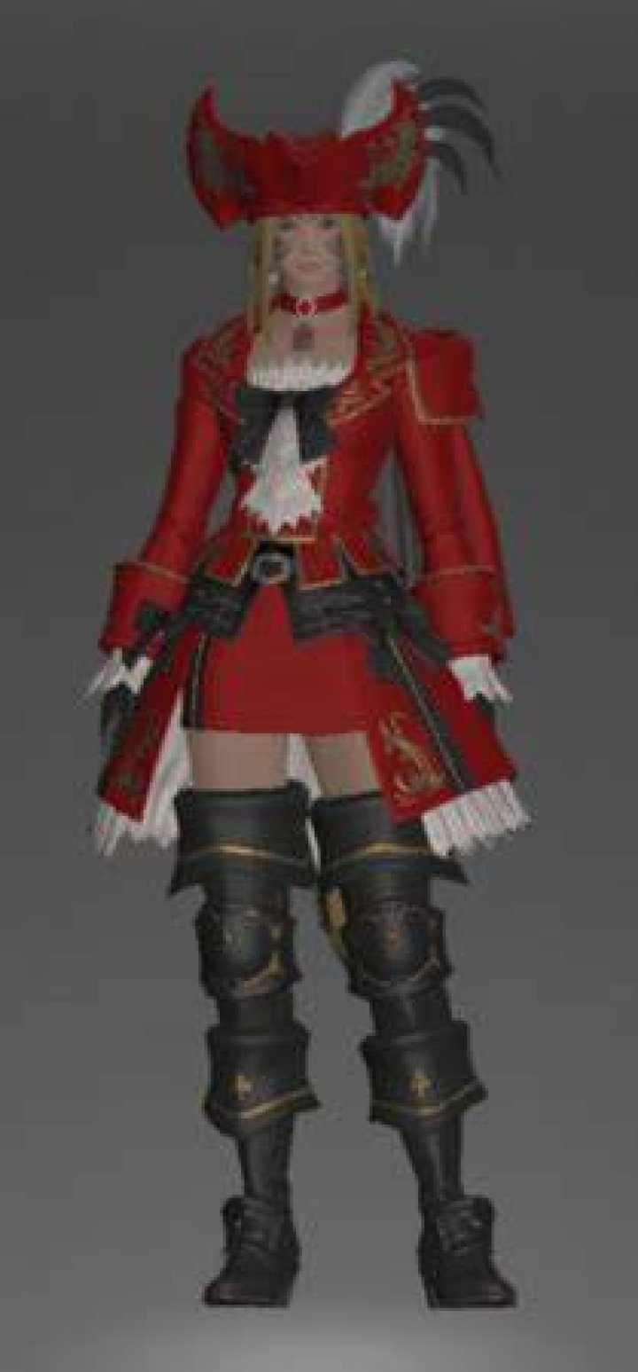Moonward armor Red Mage in Final Fantasy 14