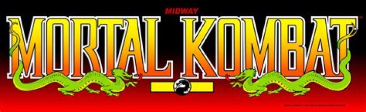 Mortal Kombat Logo Arcade