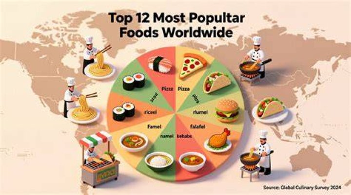 Most popular foods in the world