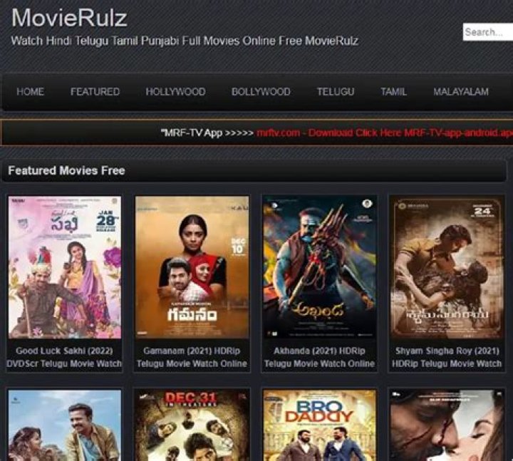 MovieRulz Download Telugu, Bollywood & Hollywood Movies Online