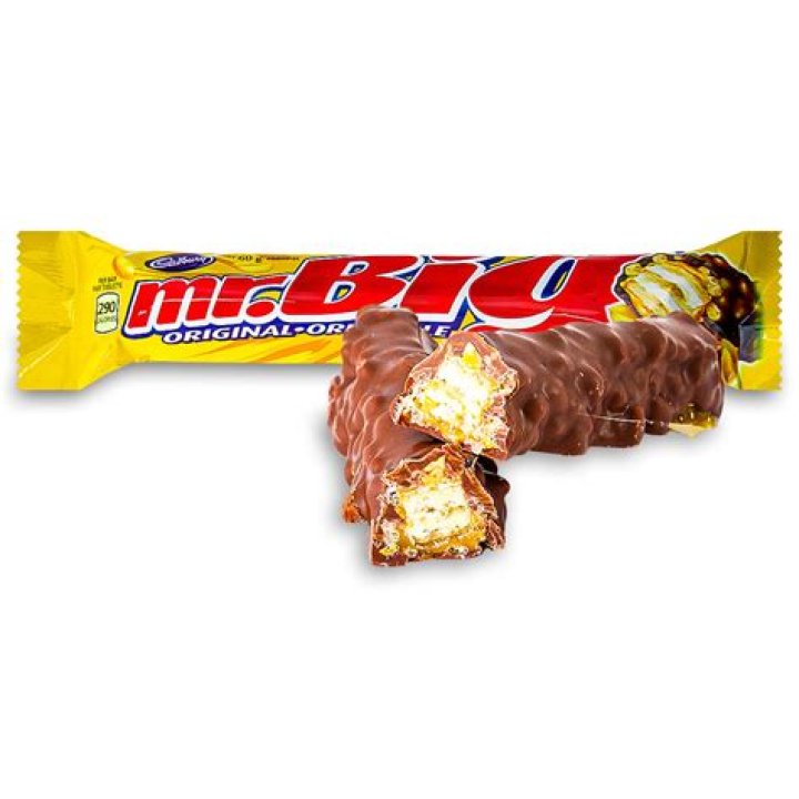 Mr. Big Chocolate Candy Bar Cadbury Tasse Snack Foods Canada