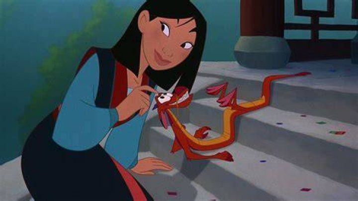 Mulan and Mushu in Mulan