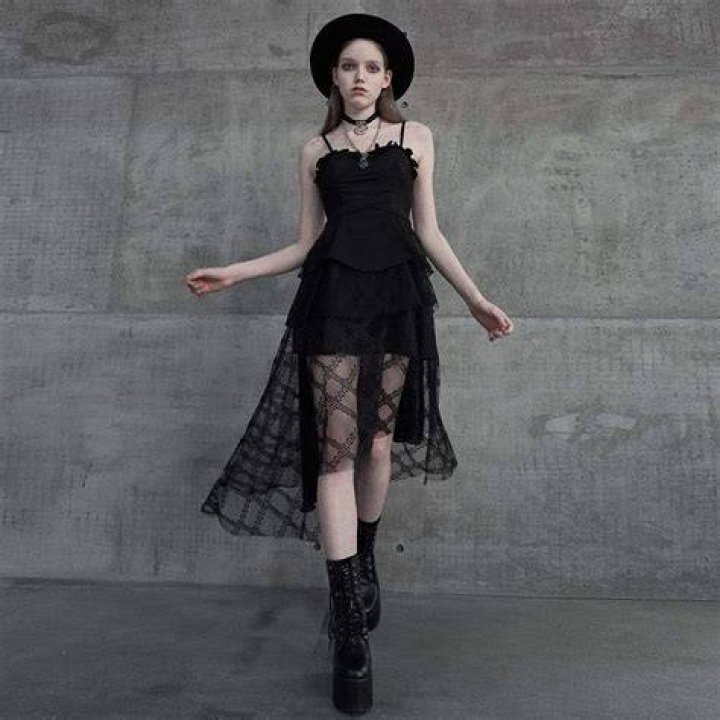 Multilayer Mesh Spike Dress Multilayer Mesh Spike Dress