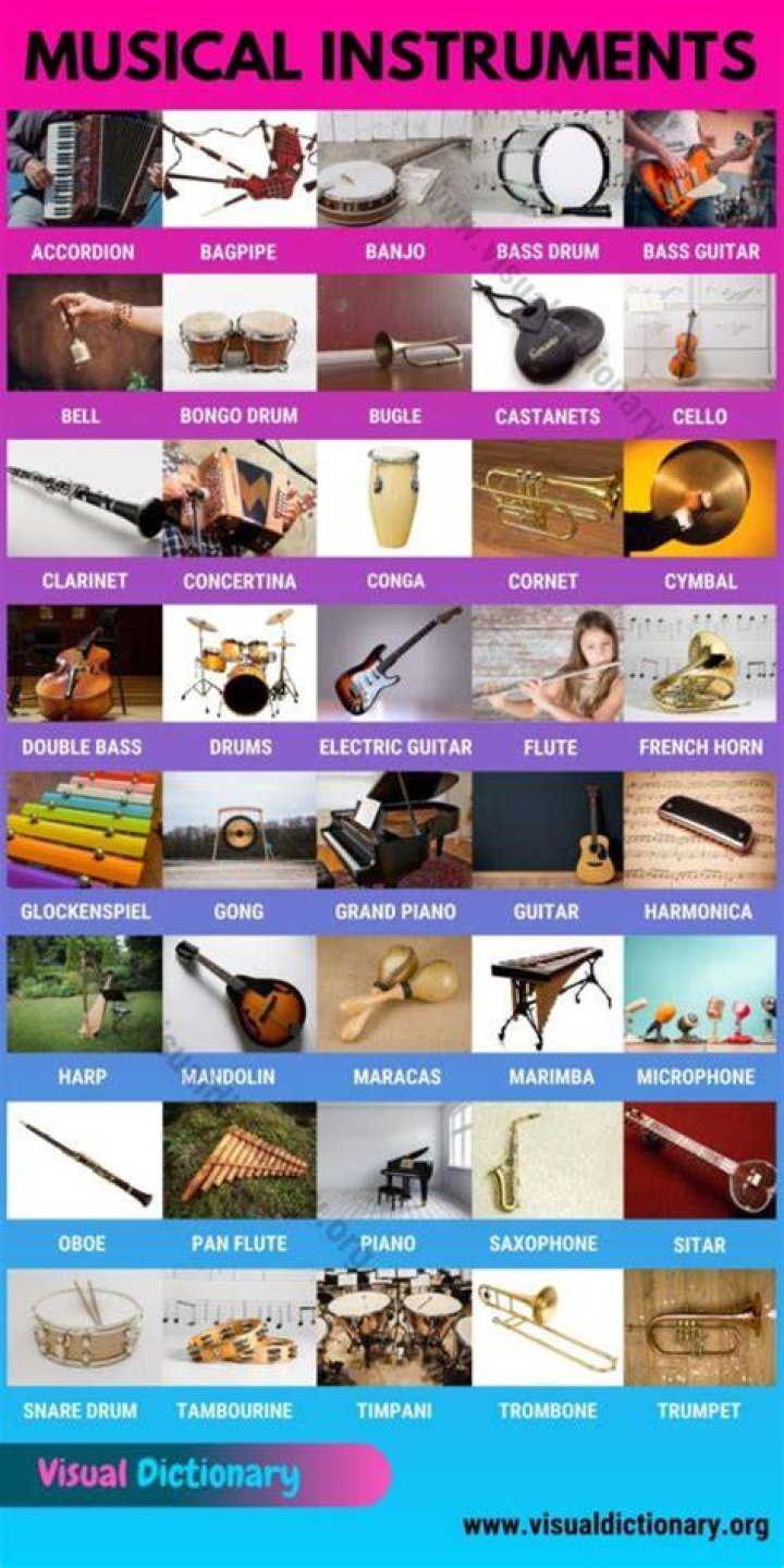 musical instruments