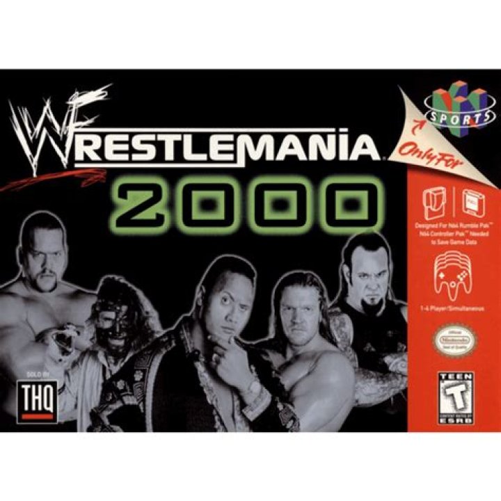 N64 WWF Wrestlemania 2000 (Cartridge Only)