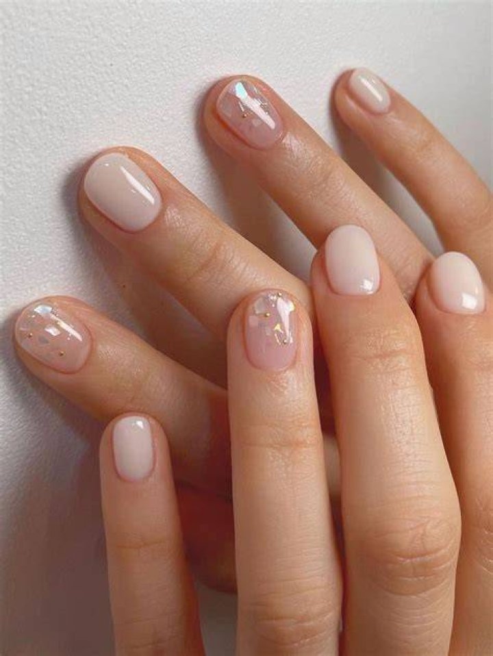 nail polish on nails