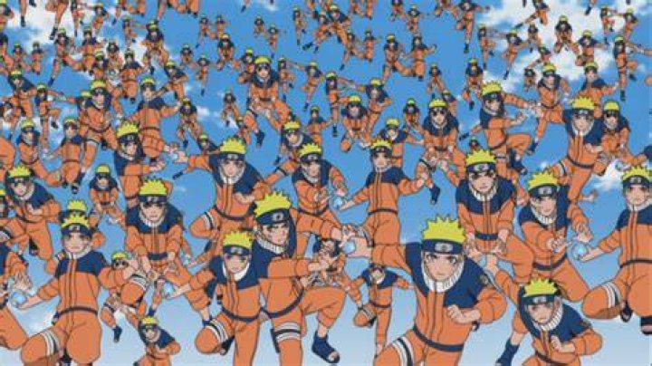 Naruto shadow clones create many rasenshuriken using the tailed beast chakras in Naruto Shippuden