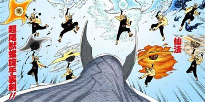 Naruto Uses Rasenshuriken