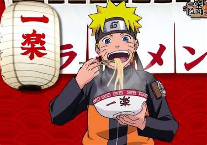 Naruto Uzumaki Eating Ramen