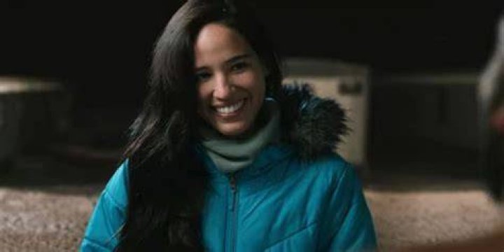 Natalie smiling in Wind River