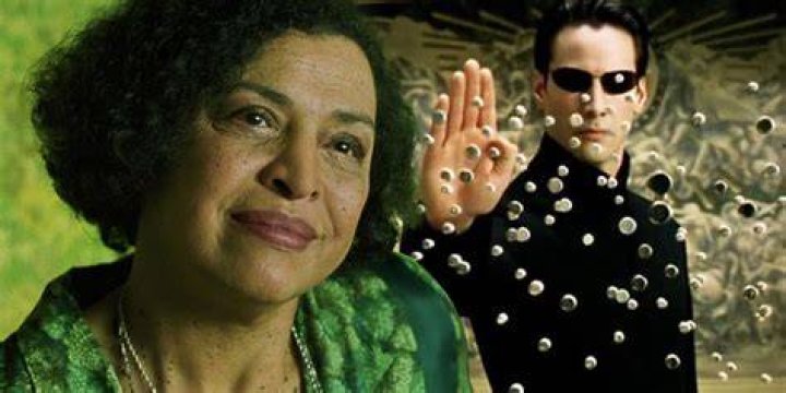 Neo and The Oracle in The Matrix Reloaded