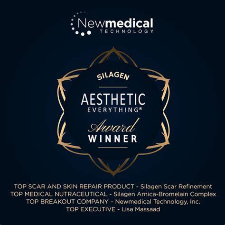 Newmedical Technology, Inc. and its Silagen® brand win four prestigious Aesthetic Everything® Aesthetic and Cosmetic Medicine Awards