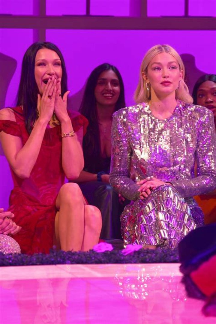 next in fashion l to r tan frances and gigi hadid in season 2 of next in fashion cr thomas whitesidenetflix © 2023 next in fashion l to r tan frances and gigi hadid in season 2 of next in fashion cr thomas whitesidenetflix © 2023