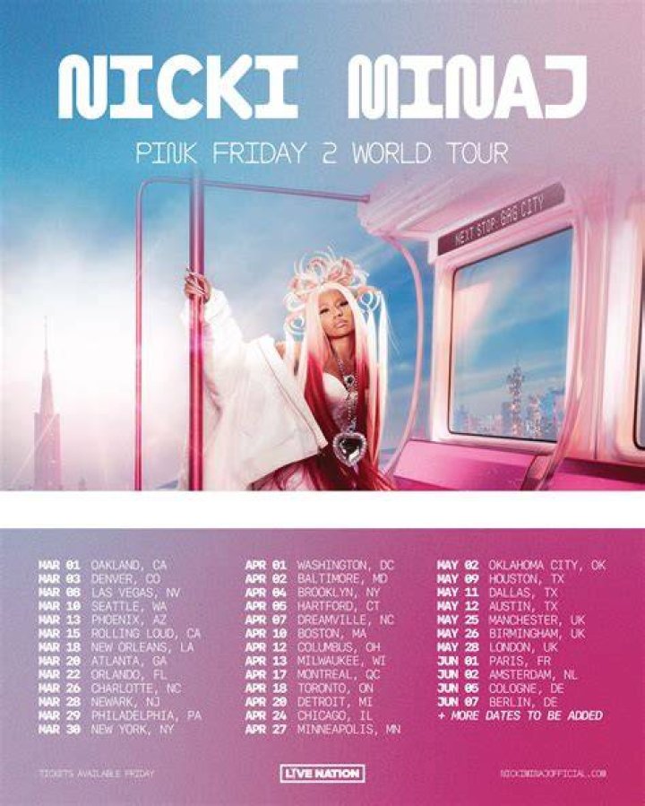 Nicki Minaj Announces Pink Friday 2 Album, Changes Release Date XXL