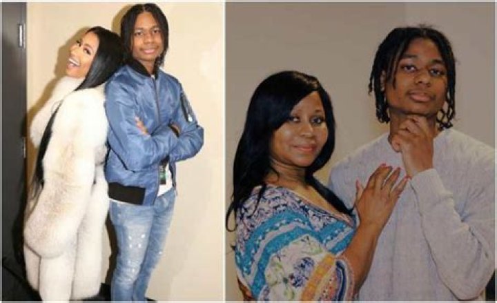 Nicki with her siblings 