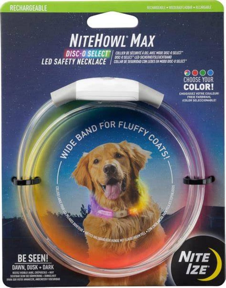 Nite Ize NiteHowl LED Safety Necklace Dog Collar