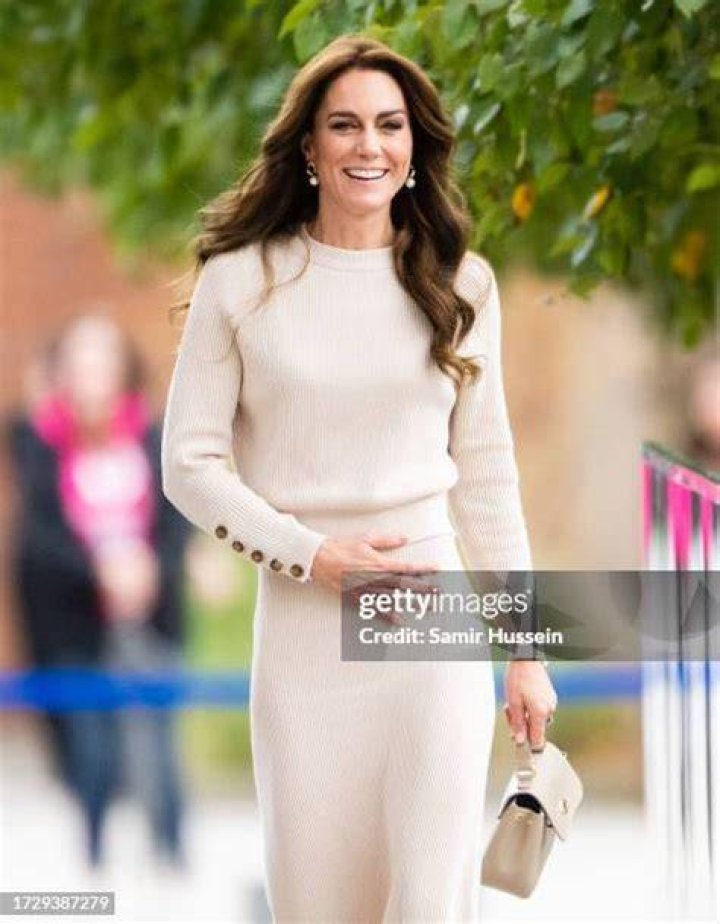 nottingham, england october 11 catherine, princess of wales visits nottingham trent university on october 11, 2023 in nottingham, england the prince and princess of wales are carrying out engagements across the uk to mark world mental health day and to highlight the importance of mental wellbeing, particularly in young people photo by karwai tangwireimage