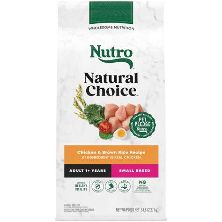Nutro Natural Choice Small Breed Adult Chicken & Brown Rice Recipe Dry Dog Food