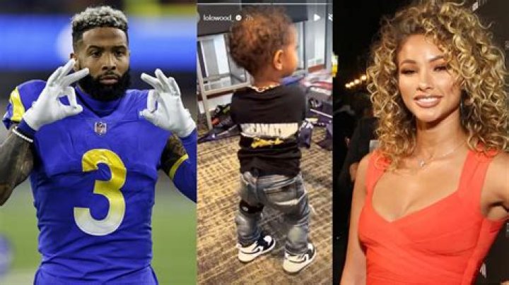Odell Beckham Jr. Shares Adorable Pictures With His Baby Boy; But