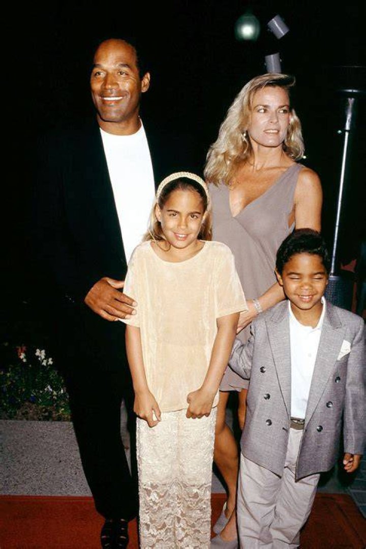 OJ Simpson, Nicole Brown and Their Daughter, Sydney Simpson 