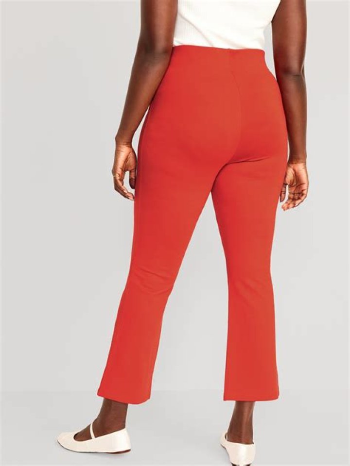 old navy High-Waisted Flare Crop Jeans