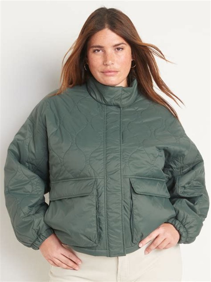 old navy Packable Oversized Water-Resistant Quilter Jacket
