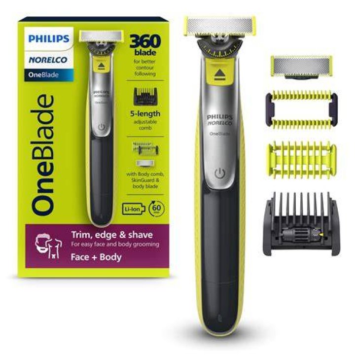 OneBlade Hybrid Electric Trimmer and Shaver OneBlade Hybrid Electric Trimmer and Shaver