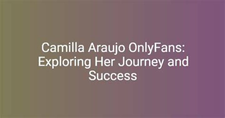 OnlyFans Camilla: A Comprehensive Look Into Her Rise And Success