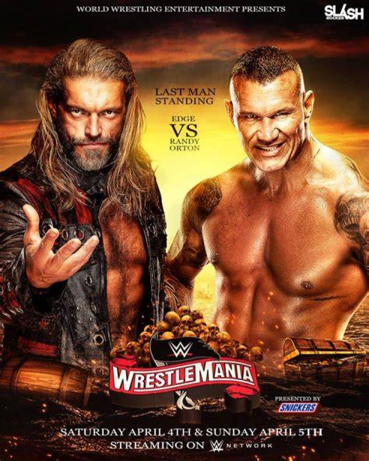 Orton v Edge WrestleMania 36
