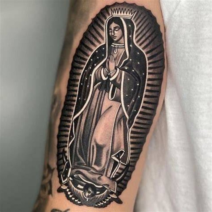 Our Lady of Guadalupe tattoo