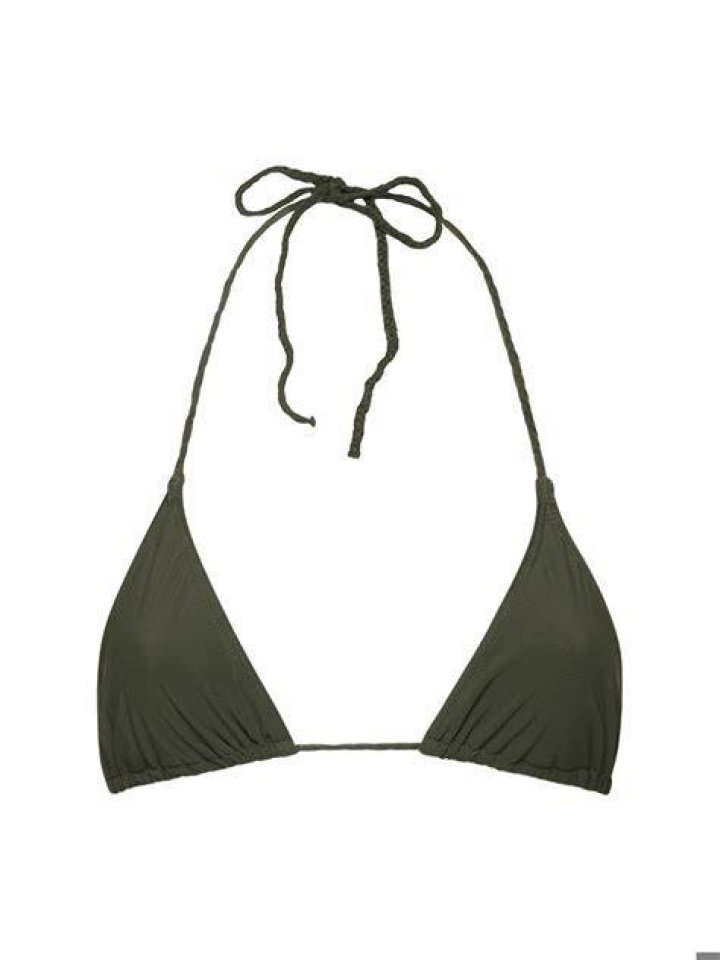Outline Tie Bikini Top