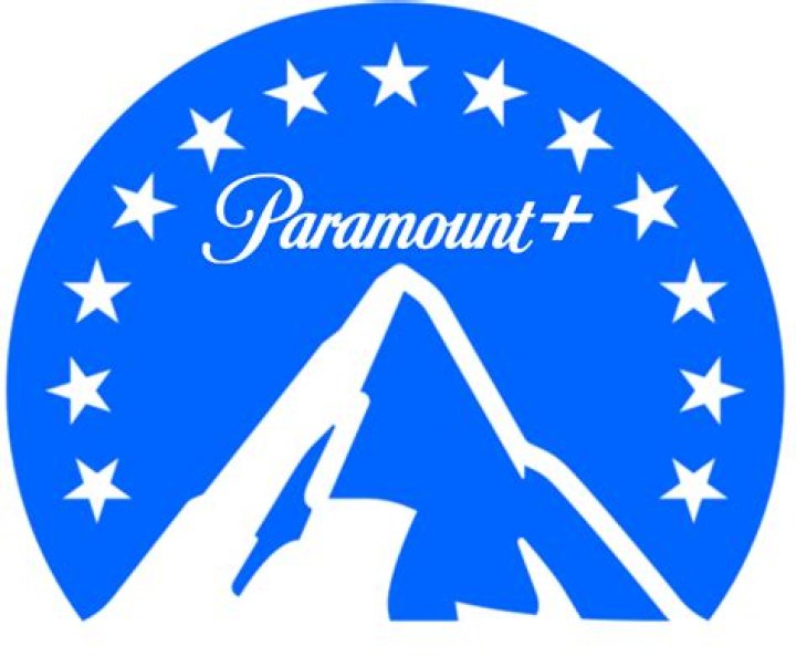 Paramount Plus logo blue on white