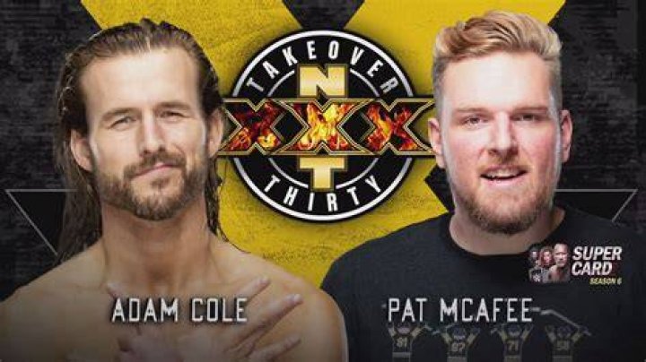 Pat McAfee vs. Adam Cole in WWE NXT