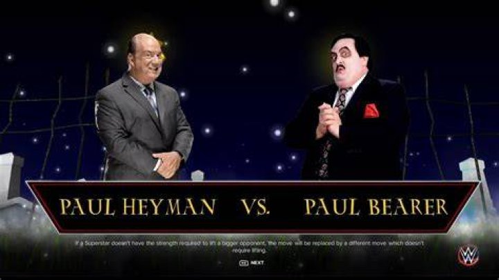 Paul Heyman As Paul Bearer