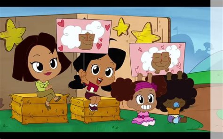 Penny, Bebe, and Cece walking home in the future on The Proud Family